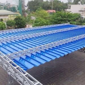 Mái xếp di động, mái lượn sóng Hòa Phát MXHP16