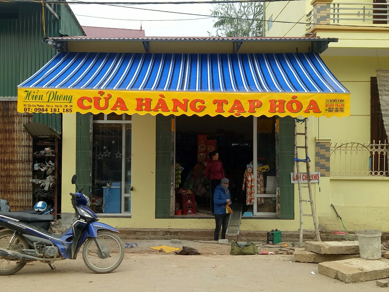 Mái hiên di động Hòa Phát HP10