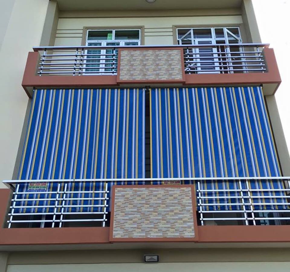 Bạt che nắng mưa Hòa Phát tự cuốn - BHP05