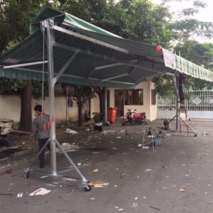 Mái hiên di động chữ A có bánh xe đẩy MH002