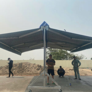 Mái hiên di động chữ A có bánh xe đẩy MH003