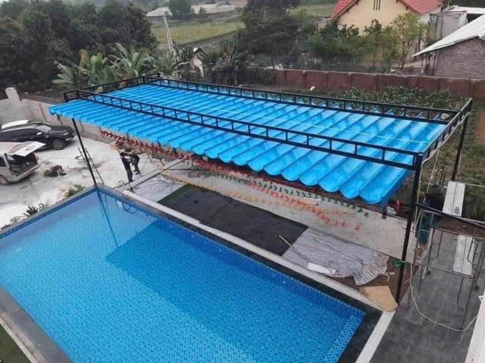 Mái xếp di động Hòa Phát MXHP24