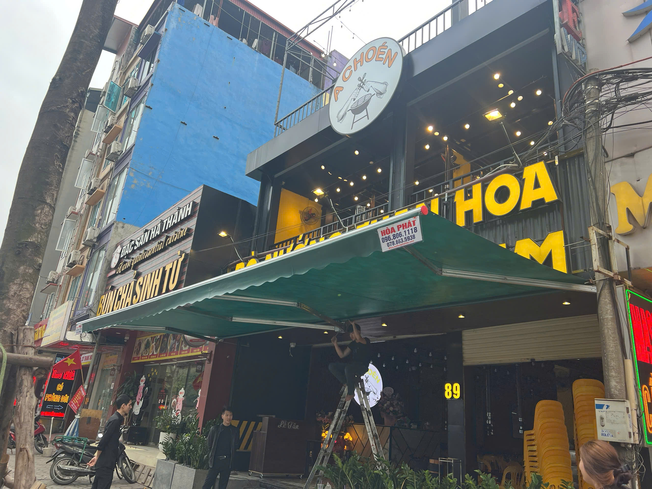 Mái hiên di động Hòa Phát HP19