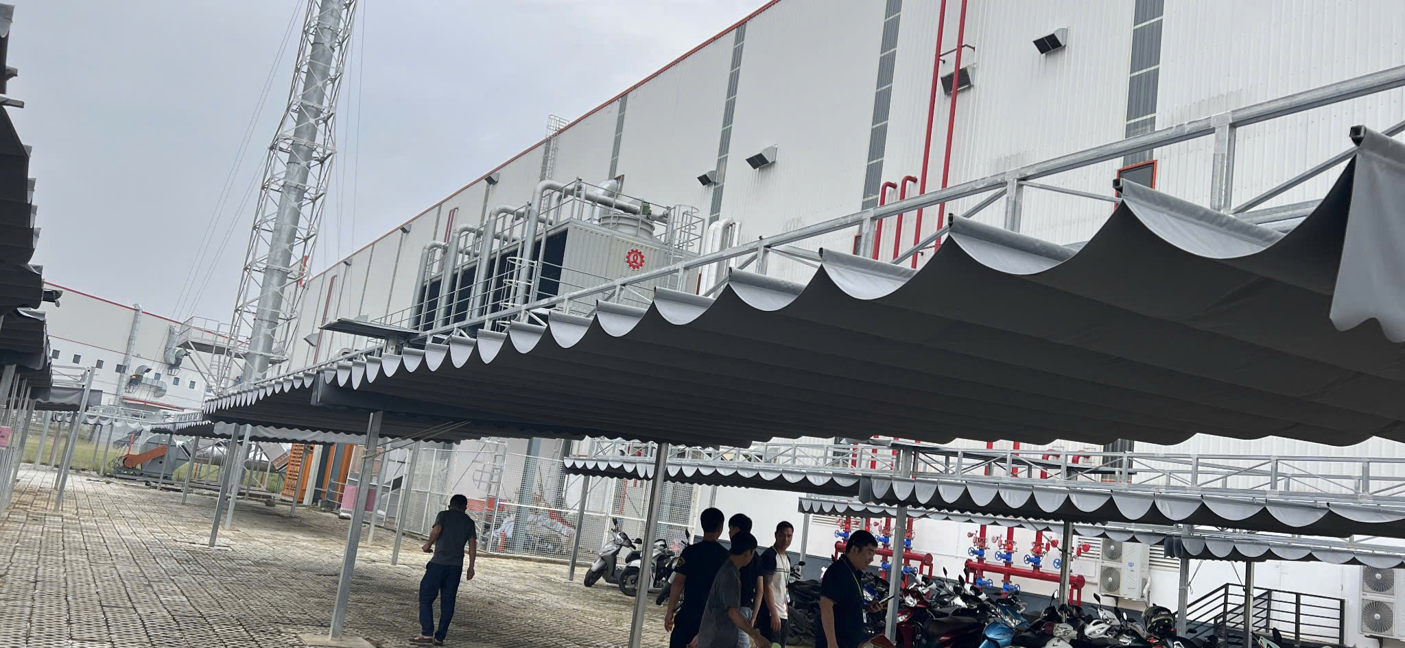 Mái xếp di động Hòa Phát MXHP22